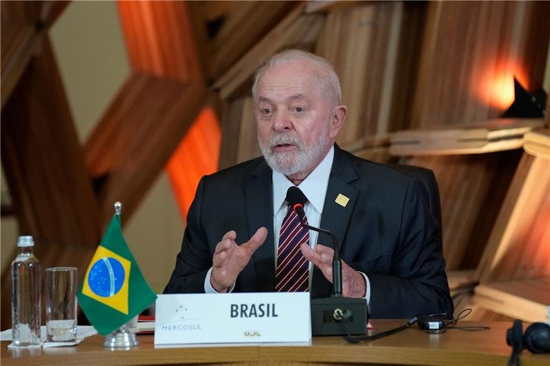 Brasiliens Präsident Luiz Inácio Lula da Silva dringt auf einen raschen Abschluss des Abkommens.