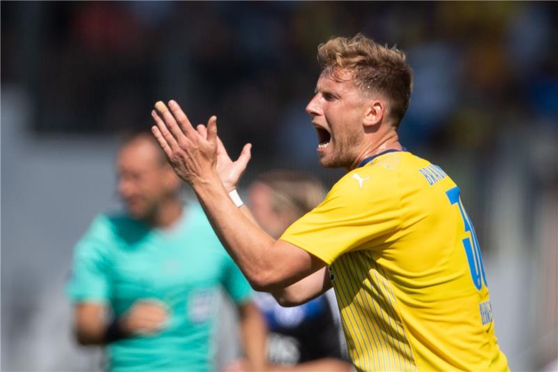 Brian Behrendt verlässt Braunschweig und wechselt nach Halle Braunschweigs Brian Behrendt.