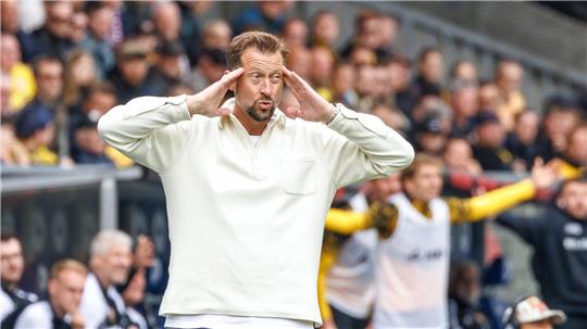 Braunschweigs Trainer Lars Kornetka. (Archivbild)