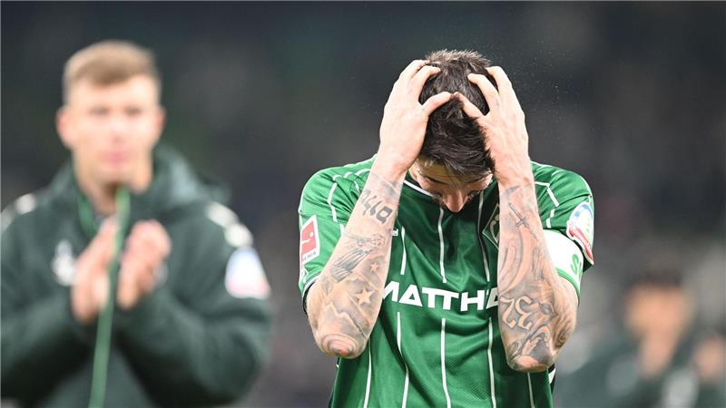 Bremen gibt den Sieg gegen Frankfurt aus der Hand.