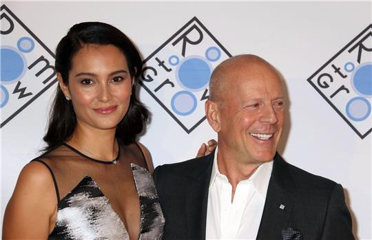 Bruce Willis und Emma Heming-Willis 2017 in New York.