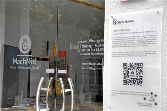 Bürgerbeteiligung: Unten dürfen im Goslarer Haus am Marktplatz mehr mitmachen als oben. Foto: Heine