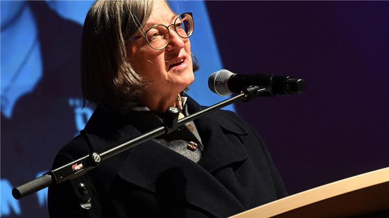 Bürgermeisterin Elisabeth Koch (CSU) hatte die Benennung des Kurparks nach Laura Dahlmeier vorangebracht. 