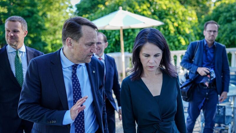 Baerbock: Gemeinsame Reaktion auf Moskaus Nadelstiche Bundesaußenministerin Annalena Baerbock beim Treffen der Außenministerinnen und Außenminister des Ostseerats.