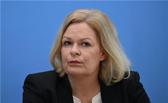 Bundesinnenministerin Nancy Faeser warnt mit Blick auf die Kriminalitätsstatistik vor einem «ein Klima der Ressentiments und der Gewalt».