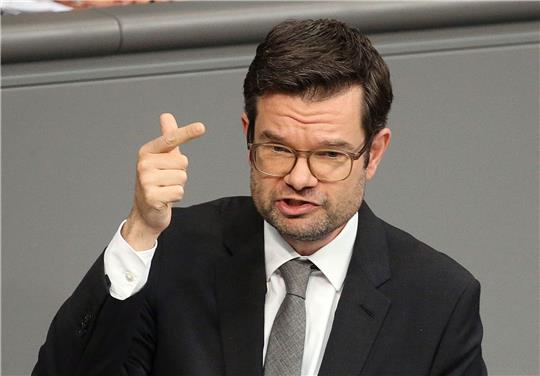 Bundesjustizminiser Marco Buschmann (FDP) im Deutschen Bundestag.