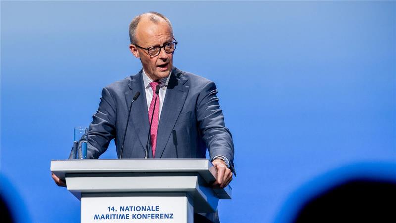 Bundeskanzler Friedrich Merz (CDU) ist Schirmherr der Nationalen Maritimen Konferenz. 