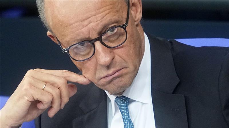 Bundeskanzler Friedrich Merz während der Generaldebatte