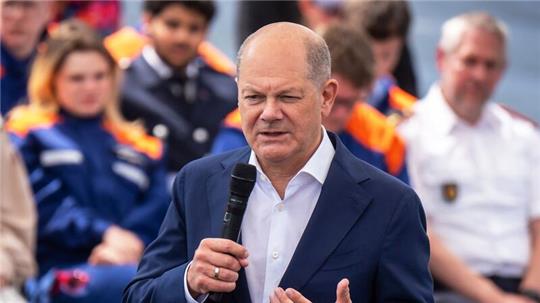 Bundeskanzler Olaf Scholz: „Es ist mein größter Wunsch, dass die Aktion abgebrochen wird.“