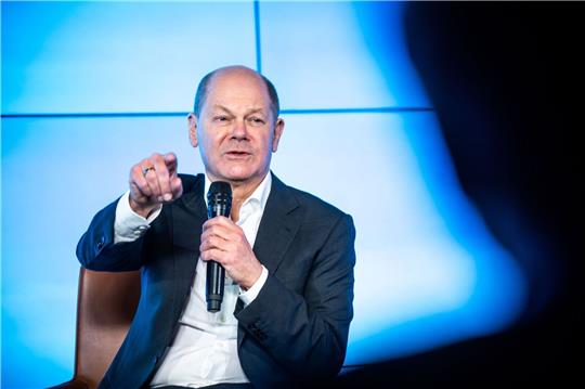 Bundeskanzler Olaf Scholz (SPD).