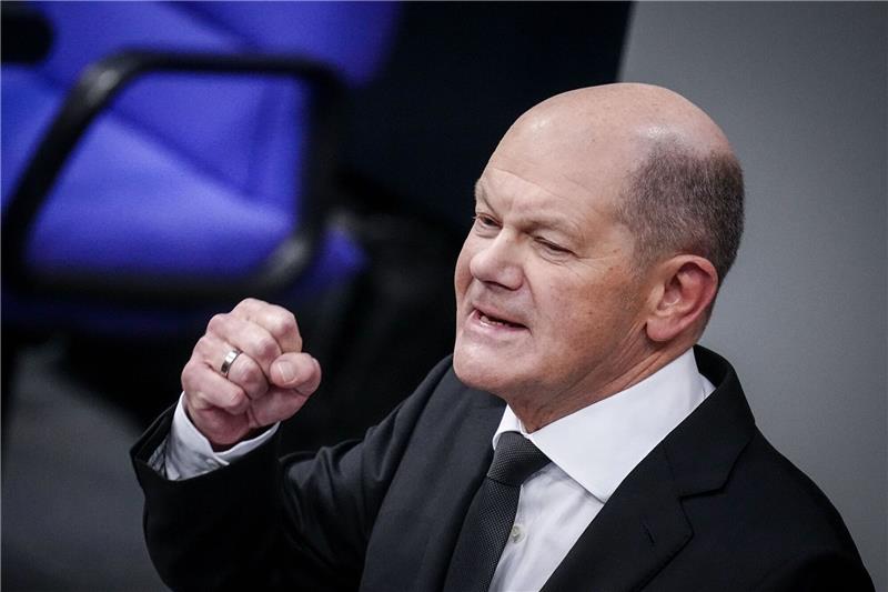 Bundeskanzler Olaf Scholz betrachtet die Beschäftigungspolitik der Ampel-Koalition als vollen Erfolg.