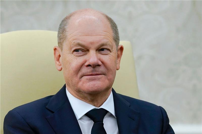 Bundeskanzler Olaf Scholz ist zum zweiten Mal in seiner Amtszeit nach Washington gereist.