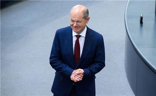 Bundeskanzler Olaf Scholz will die Ukraine weiterhin unterstützen.