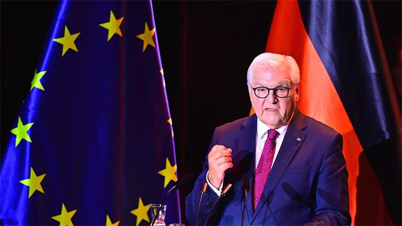 Bundespräsident Frank-Walter Steinmeier hielt am Tag der Deutschen Einheit eine eindringliche Rede.