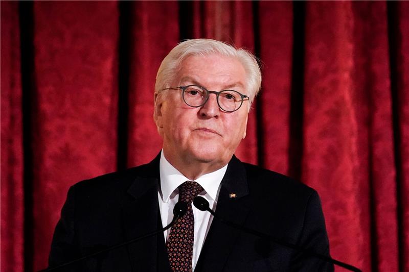 Steinmeier zu Antisemitismus: „Das schmerzt mich zutiefst” Bundespräsident Frank-Walter Steinmeier spricht.