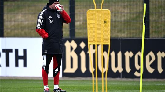 Bundestrainer Nagelsmann kann im WM-Test gegen die Schweiz oft auswechseln. 