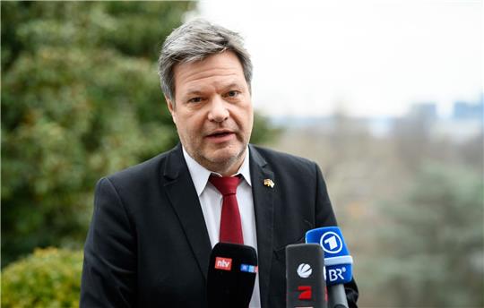 Bundeswirtschaftsminister Robert Habeck ist nach Washington gereist.