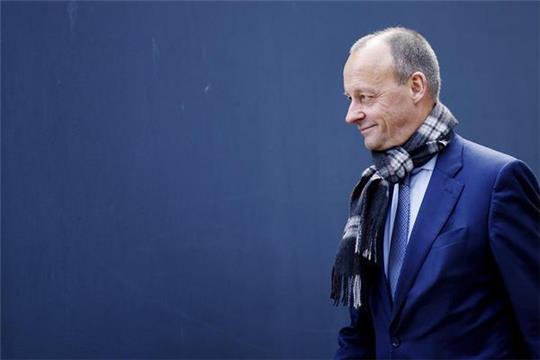 CDU-Chef Freidrich Merz spekuliert auf Stimmen der Unzufreidenheit in den Reihen der Ampelkoalition. Foto: Carsten Koall/dpa