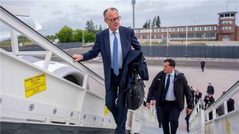 CDU-Chef Friedrich Merz steht vor seiner bislang längsten Auslandsreise als Bundeskanzler. (Archivbild)