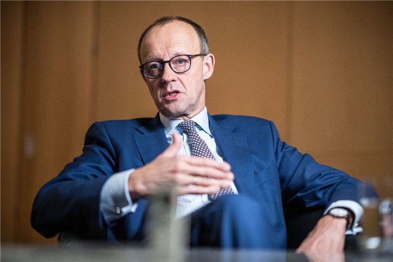 CDU-Parteichef Friedrich Merz spricht sich für die Lieferung von Kampfpanzern an die Ukraine aus.