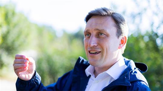 CDU-Politiker Lechner erklärt, welches Klimaziel er in Niedersachsen für machbar hält. (Archivbild)