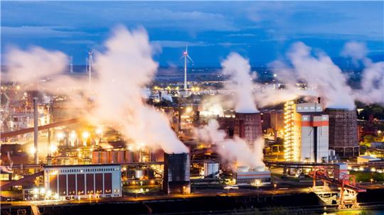 CO2-Leitungen sollen wichtige Industriestandorte anbinden. (Archivbild) 