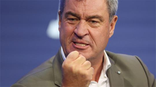 CSU-Chef Söder sagt einer „Roten Front“ in Berlin den Kampf an.