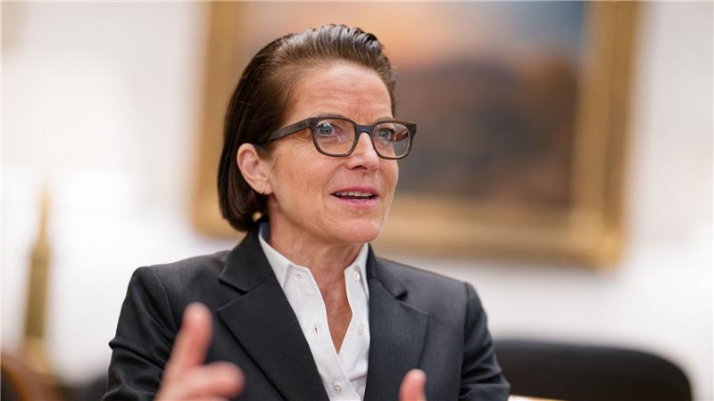 Caroline von Kretschmann, geschäftsführende Gesellschafterin des Hotels „Europäischer Hof Heidelberg“, ist ein Tiktok-Star - ihre Videos werden zum Teil millionenfach geklickt.