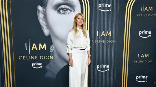 Céline Dion besucht die New Yorker Premiere von „I Am: Céline Dion“.