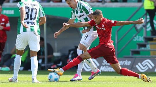 Chancen waren in der Partie zwischen Münster und Kaiserslautern Mangelware.