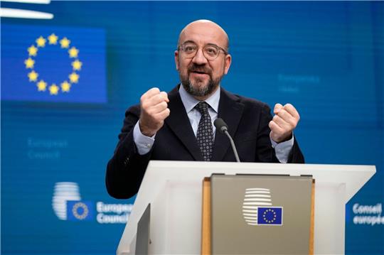 Charles Michel will bei den Europawahlen im Juni 2024 kandidieren.