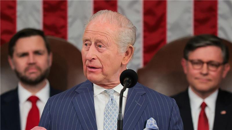 Charles ist erst der zweite Monarch nach seiner Mutter Queen Elizabeth II., der zum US-Kongress sprach.