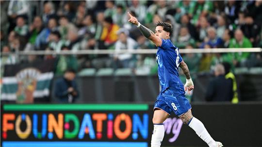 Chelsea mit Torschütze Enzo Fernandez durfte im Finale der Conference League jubeln