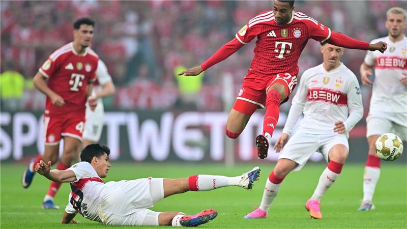 Chema Andrés und der VfB machten es den Bayern schwer.