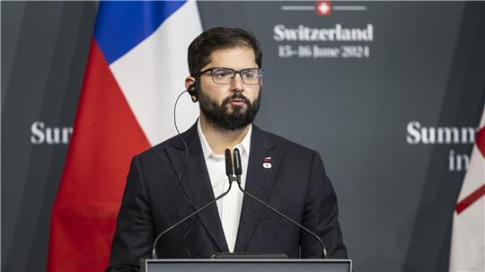 Chiles Präsident Gabriel Boric rief die Menschen auf, Küstengebiete in der betroffenen Region zu verlassen. (Archivbild)