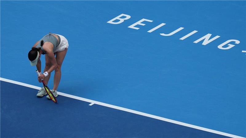 Bilder des Tages China Open in Peking: Eva Lys unterliegt Gauff im WTA-Viertelfinale.