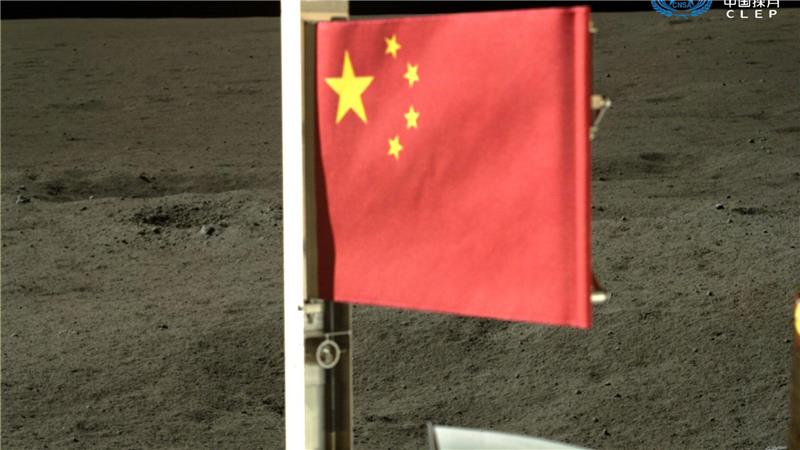China hat seine Fahne bereits auf dem Mond gehisst. Weitere Missionen sollen folgen. (Archivbild)