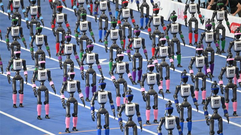 China investiert viel Geld in die Entwicklung humanoider Roboter. 