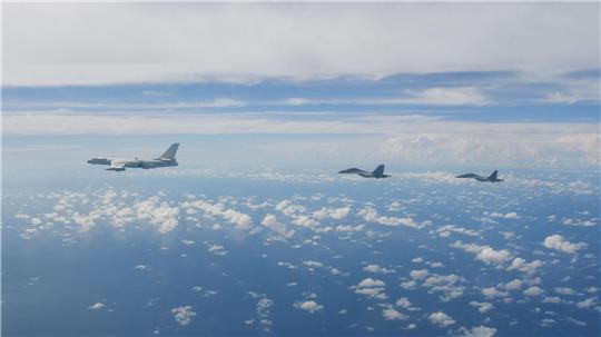 China setzte seine Militärübung um Taiwan fort. (Archivbild) 