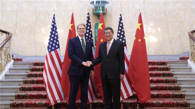Staatsmedien: China und USA sprechen in London weiter China und die USA sprechen in London über ihren Handelsstreit.