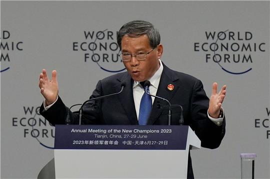Chinas Regierungschef Li Qiang hat sich zu Wirtschaftsbeziehungen geäußert.