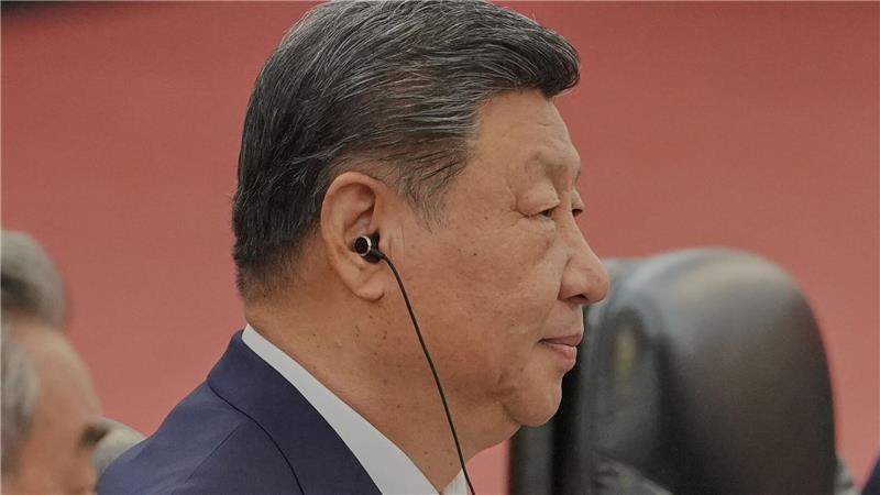 Chinas Staatschef Xi Jinping sprach von einer „turbulenten“ Weltlage. 
