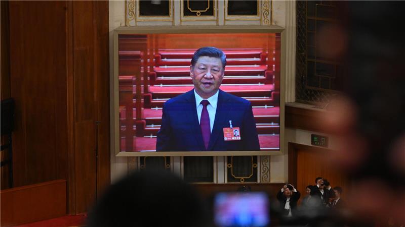 Chinas Staatschef Xi begrüßte die Abstimmungsergebnisse. 