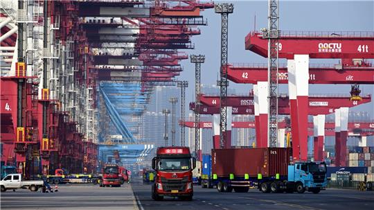 Chinas Wirtschaft ist stark von Exporten abhängig. (Symbolbild) 