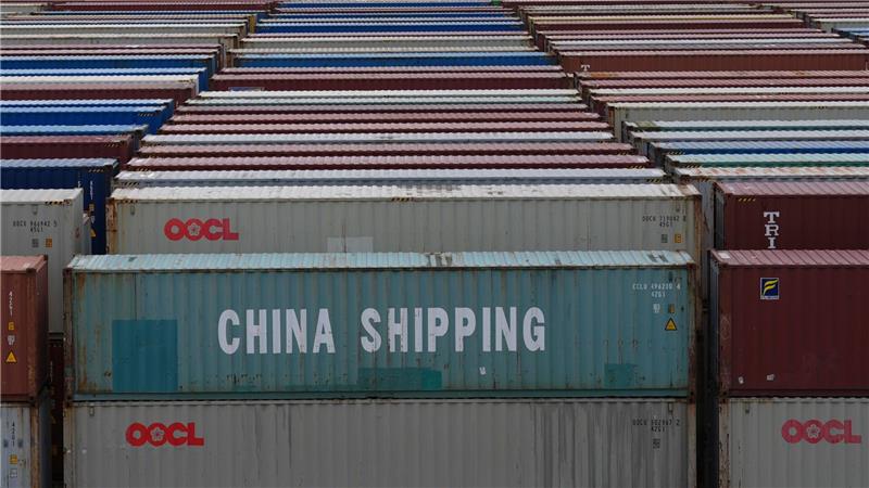 Chinas Wirtschaft setzt für Wachstum vor allem auf Exporte. (Archivbild) 