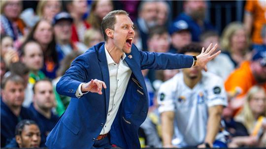 Christian Held steht mit Rasta Vechta in den Playoffs der BBL.