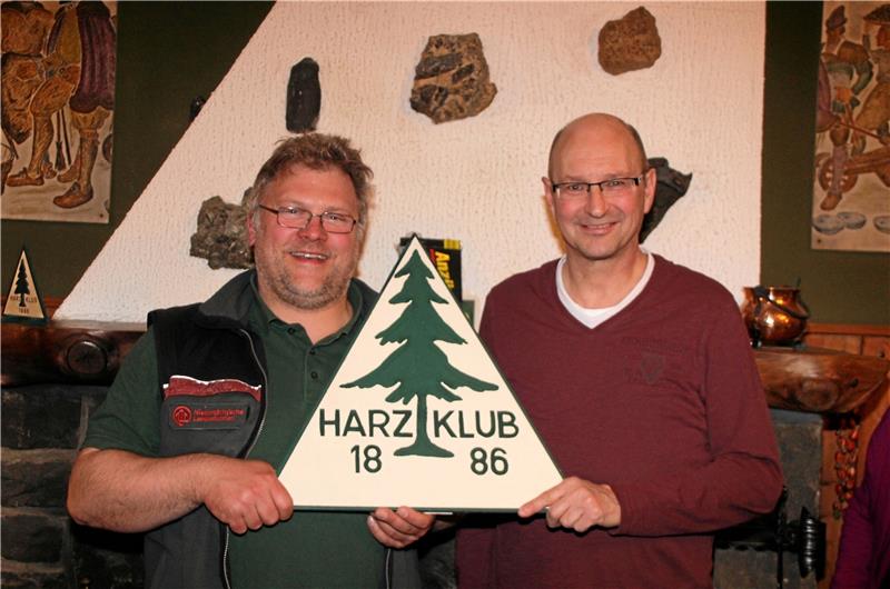 Neues Führungsduo beim Harzklub Lautenthal Christian Ihl (li.) wurde zum Vorsitzenden des Harzklub-Zweigvereins Lautenthal gewählt, Michael Tost zu seinem Stellvertreter. Foto: Hohaus