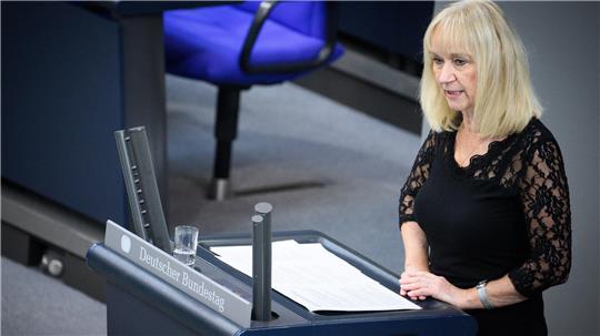Christina Baum (AfD) im Bundestag.
