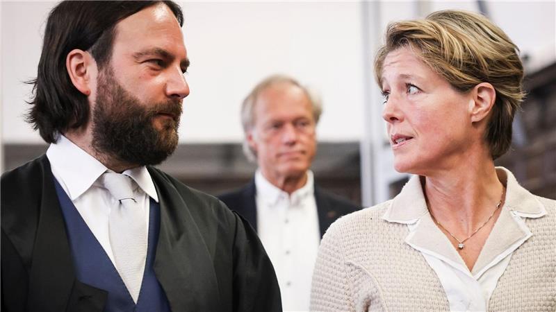 Christina Block bestreitet die Anklagevorwürfe.