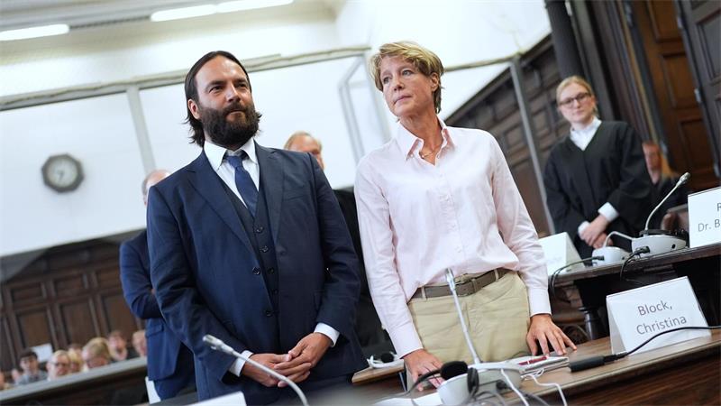 Christina Block steht seit Juli 2025 in Hamburg vor Gericht. (Archivbild)